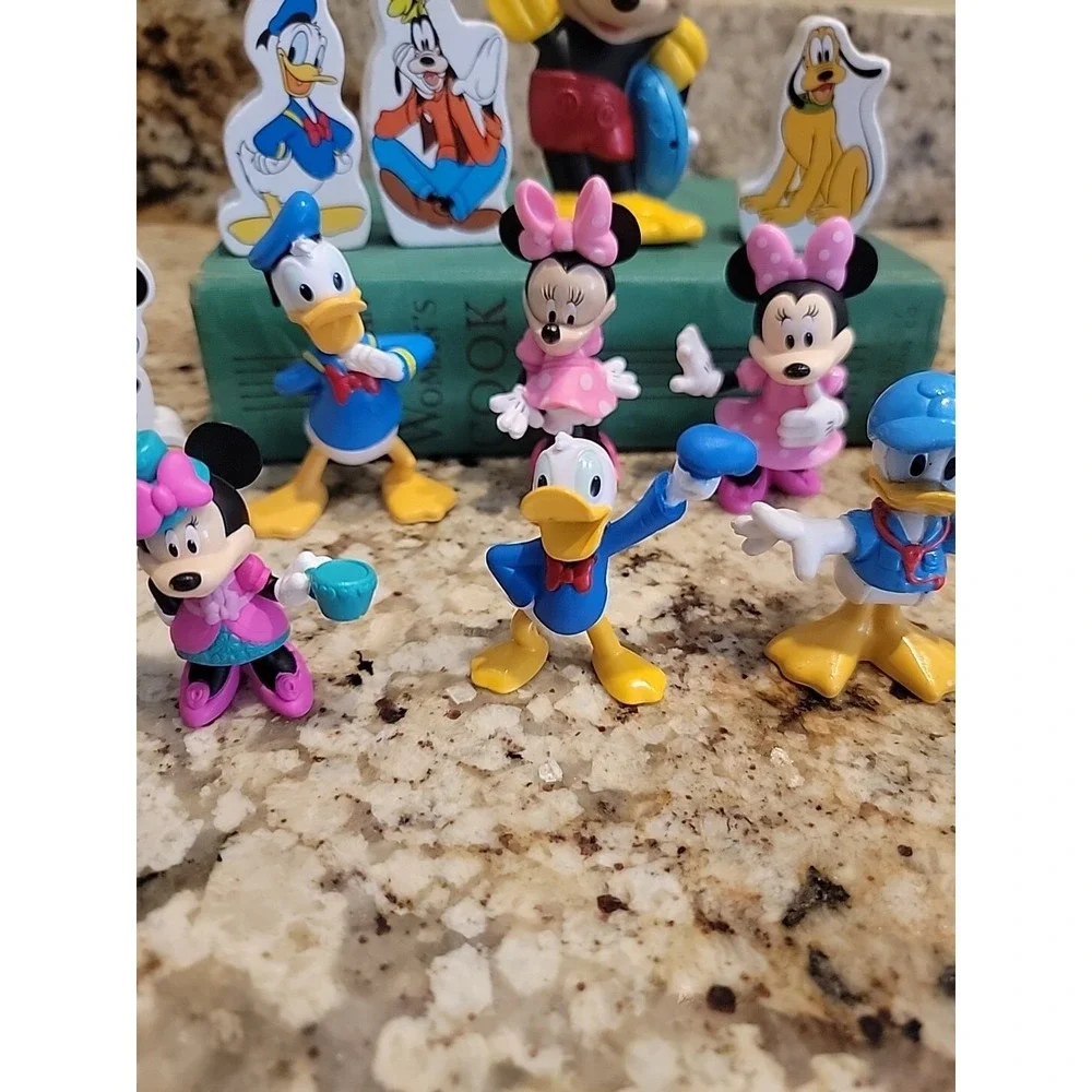 Mickey Mouse and Friends Toys Set Figures Lot Cake Topper Figurines Lot Of 17